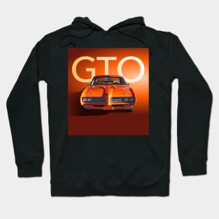 1969 Orange GTO Hoodie